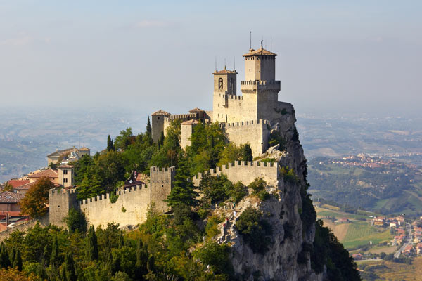 Ein Tag im wunderschönen San Marino