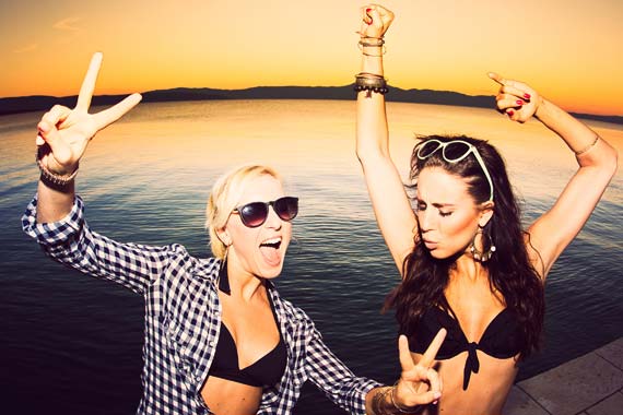 Party in Italien