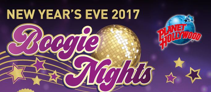 Boogie Nights in der Londoner Silvesternacht nach im Planet Hollywood